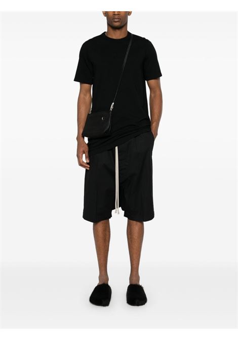 T-shirt level T in nero Rick Owens - uomo RICK OWENS | RU02D6264JA09